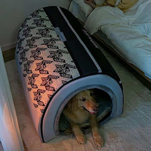 Casa De Invierno Para Perros, Casa De Invierno Para Mascotas, Interior, Casa De Perro Grande De Invierno Cálido, Cueva Extraíble Y Lavable