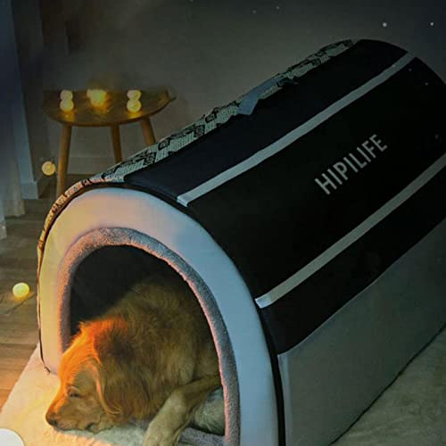 Casa De Invierno Para Perros, Casa De Invierno Para Mascotas, Interior, Casa De Perro Grande De Invierno Cálido, Cueva Extraíble Y Lavable