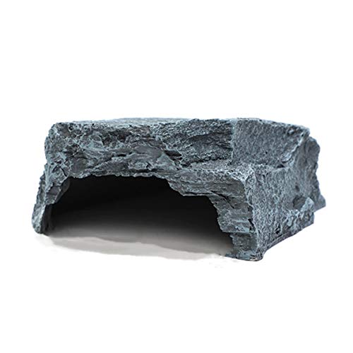 Casa Gran Tortuga Tortugas Tortuga Cueva Cueva Casa De Los Reptiles para La Decoración del Ornamento De La Rana Reptil Zoo Aquarium,Rock Cave 02
