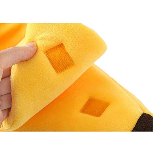 Casa linda de la cama del gato del plátano cama suave del abrazo del gato de la cama del animal doméstico suministros encantadores del animal doméstico,S