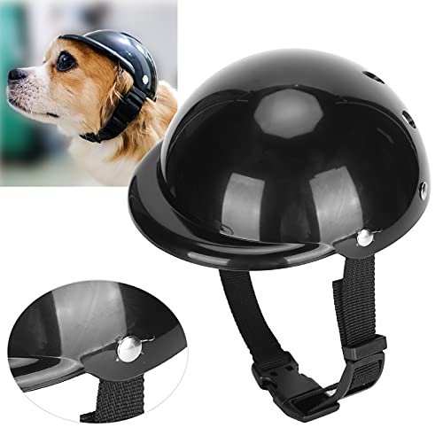 Casco para Mascotas, Juguete para Mascotas ProtectHat Casco para Perros Casco para Motocicleta para Perros Disfrutando del Casco para Montar en Mascotas con 1 X Casco para Mascotas para(M)
