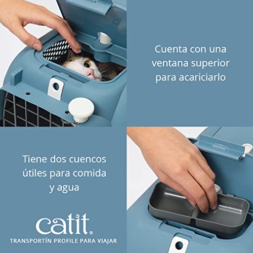 Catit Catit Transportín Profile - S Rojo Cereza 1200 g