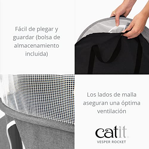 Catit Catit Vesper Rocket, Azul 3300 g