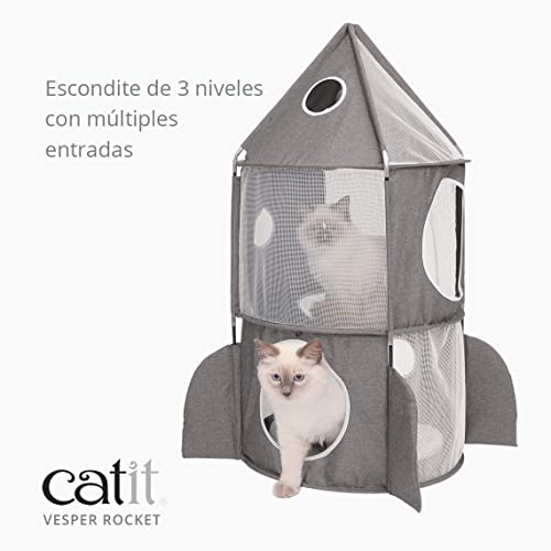 Catit Catit Vesper Rocket, Azul 3300 g