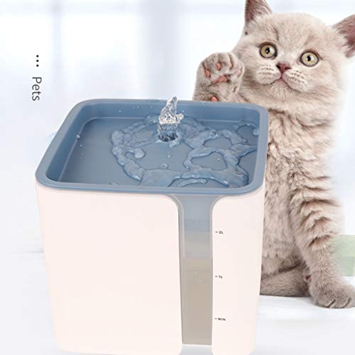 CDDJJ Dispensador de Agua de Agua PP Dispensador de Agua circulante automático, Suministros para Mascotas de diseño Inteligente,