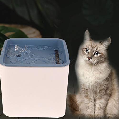 CDDJJ Dispensador de Agua de Agua PP Dispensador de Agua circulante automático, Suministros para Mascotas de diseño Inteligente,