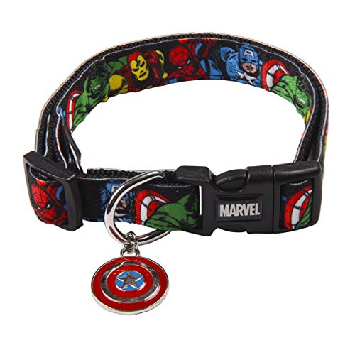 CERDÁ LIFE'S LITTLE MOMENTS Collar Perro Mediano de Marvel® - Licencia Oficial Disney Marvel®