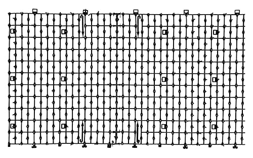 cesped artificial exterior Estera anti gato para el gato interior de la estera al aire libre para el jardín, la estera de scat de gato con los picos, 2m x 0. 3m gato perro perro picos repelente ester