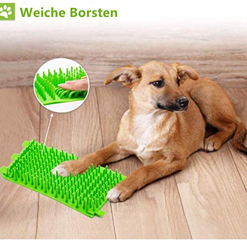 CHANG Limpiador de Huellas de Perro, Lavadora de pies de Perro, Limpia Patas Perro Portátil,Taza de Limpieza para Mascotas, para Limpiar Pies Sucios de Mascotas (Verde)