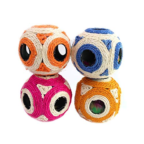 Cheaonglove Rascador para Gatos Rascador Gatos Rasguño Gato rascador Postes para rascar Gatos para Gatos Adultos Muebles Cero Guardias Gatito rasguño Gato Post Random Color
