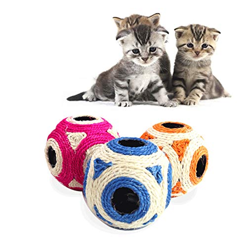 Cheaonglove Rascador para Gatos Rascador Gatos Rasguño Gato rascador Postes para rascar Gatos para Gatos Adultos Muebles Cero Guardias Gatito rasguño Gato Post Random Color