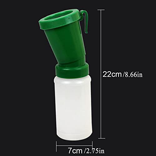 CHJAA Taza Baño Medicada Sin Reflujo Vaca Leche 5 Piezas, Taza Limpieza Vaca, Botella Medicina Antiinflamatoria Limpia, Suministros Veterinario