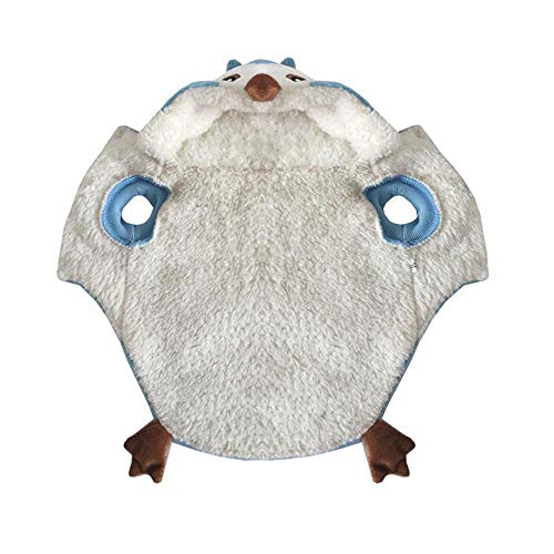 CHONGWU1 Ropa para Mascotas Divertido Perro Búho Disfraz Mascota Navidad Pájaro Cosplay Disfraz Lindo Gato Ropa Animal Ropa Abrigada Ropa