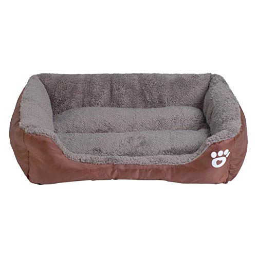 CHSDN S-3XL 9 Colores Paw Pet Sofá Camas para Perros Fondo Impermeable Fleece Suave Cálido Cama para Gatos Casa Petshop