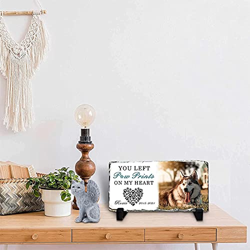 CHUANGLI Estatua de ángel para mascotas súper lindas figuras de perro y gato en alas de ángel, piedras conmemorativas para perros, gatos, decoración de jardín, regalo conmemorativo para mascotas