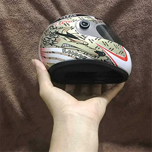 CHUANGRU Casco de Perro para Motocicleta, Mini Casco para Mascotas, Casco para Gatito, Universal Pequeño Sombrero Casco de Moto para Mascotas para Perros Pequeños, Gatos