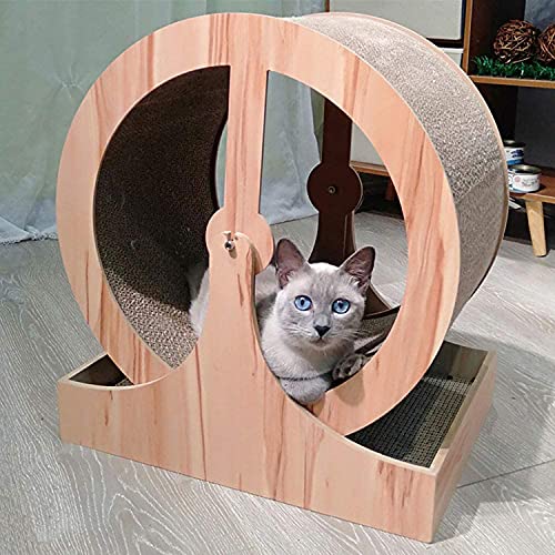 Cinta De Correr Para Gatos De Juguete Con Forma De Rueda De La Fortuna, Tablero Rascador De Gatos De Varios Niveles, Muebles Para Gatos Del Centro De Actividades Para Raspar La Cama, Adecuado Para
