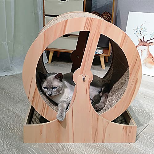Cinta De Correr Para Gatos De Juguete Con Forma De Rueda De La Fortuna, Tablero Rascador De Gatos De Varios Niveles, Muebles Para Gatos Del Centro De Actividades Para Raspar La Cama, Adecuado Para
