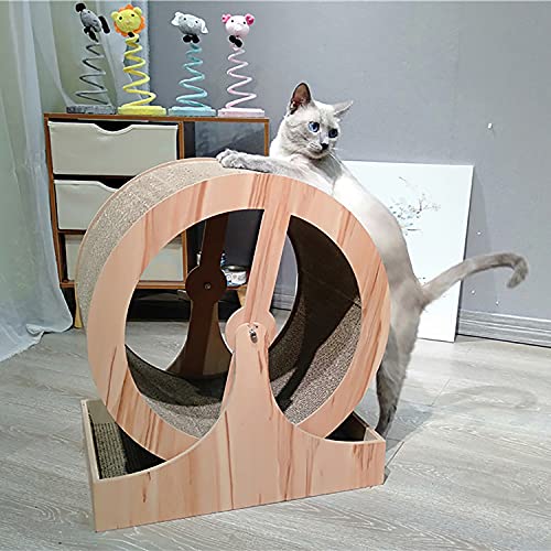 Cinta De Correr Para Gatos De Juguete Con Forma De Rueda De La Fortuna, Tablero Rascador De Gatos De Varios Niveles, Muebles Para Gatos Del Centro De Actividades Para Raspar La Cama, Adecuado Para