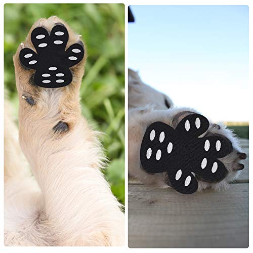 Cizen Protectores Zampa Pads, 20 unidades, antideslizantes, protectores contra el deslizamiento, autoadhesivos para perros de repuesto - S