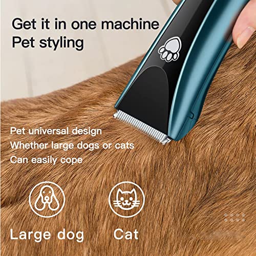 Clippers for mascotas, clippers de perros profesional de bajo ruido recargable recargable cortadoras for mascotas cortadoras for mascotas kit de aseo for gatos for gatos perros y otros animales