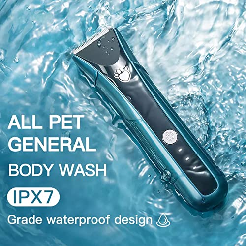Clippers for mascotas, clippers de perros profesional de bajo ruido recargable recargable cortadoras for mascotas cortadoras for mascotas kit de aseo for gatos for gatos perros y otros animales
