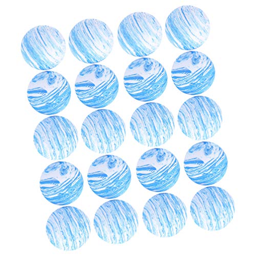 CLISPEED - Lote de 20 pelotas pequeñas rebotadoras de goma, minineón, diseño de girasol, pelotas rebotadoras, para niños, fiestas, favores, etc.