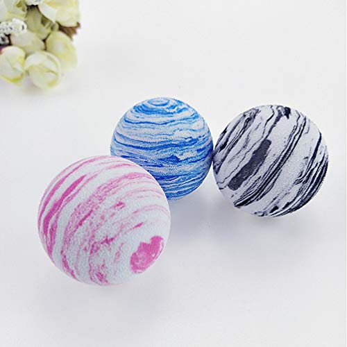 CLISPEED - Lote de 20 pelotas pequeñas rebotadoras de goma, minineón, diseño de girasol, pelotas rebotadoras, para niños, fiestas, favores, etc.