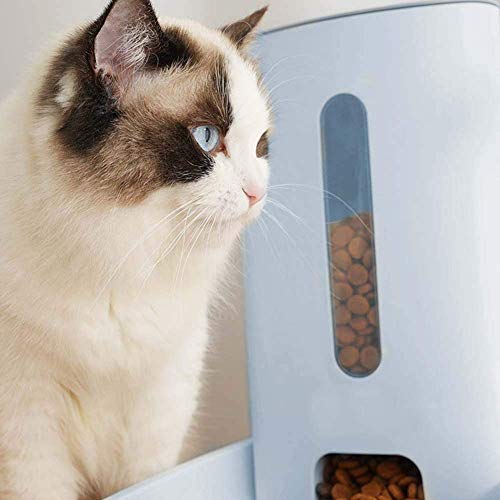 CLQ Máquina Expendedora De Perros Máquina Expendedora De Perros Y Gatos Alimentador De Mascotas Alimentador Automático De Suministros para Mascotas