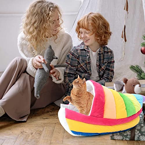 Cojín de cama para gatos, Cría para dormir para mascotas, Cama cálida para gatos, Casa para dormir para gatos para mascotas, Nido para dormir para gatos, Saco de dormir para gatos de viaje Portátil Có