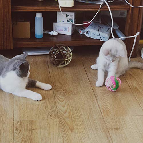 COJJ Juguetes para Gatos, ratón, Juguetes para Gatos, Juguetes para Gatos, Auto-Hey, Gatos, Gatitos, Ratones pequeños, artículos para Mascotas, Juguetes para Gatos, 3 Colores aleatorios