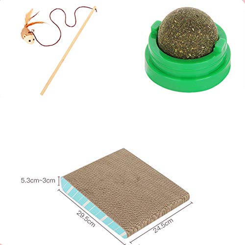 COJJ Tabla de rascado de Gato Vertical sin caspa Cuenca de rascado de Gato Garras de Gato Multifuncional Divertido Palo de Gato Juguete para Gatos Suministros para Gatos