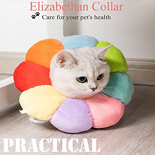 Collar Ajustable Suave Perro Gato, Elizabeth Circle Mascota Soft, Collar después de la Cirugía Recuperación, Collar de Cuello Blando con Hebilla Ajustable, Promueve la Recuperación, Pet Recovery (M)