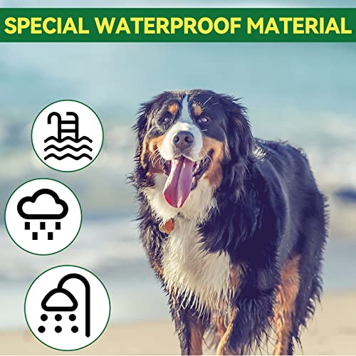 Collar Antipulgas para Perros, Collar Antiparasitario e Impermeable de 65 cm para Perros, Eficaz para Repeler Pulgas y Garrapatas Durante, Apto para Perros Pequeños, Medianos y Grandes(1 PCE)