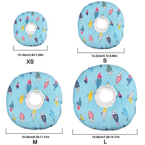 Collar Cono de Recuperación para Mascotas Gatos, Collar de Gatito Gato Elizabeth, Collar de Gato Grande, Collar de Seguridad para Gato Perro Mascotas Recuperación de Cirugía o Heridas, L, Más de 10 kg