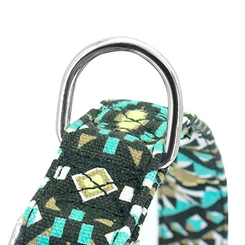 Collar de Perro con diseño Tribal Personalizado con Placa de Nombre grabada – Collar de Perro Personalizado con Hebilla Ligera – Collar Ajustable para Mascotas para Perros pequeños medianos Grandes