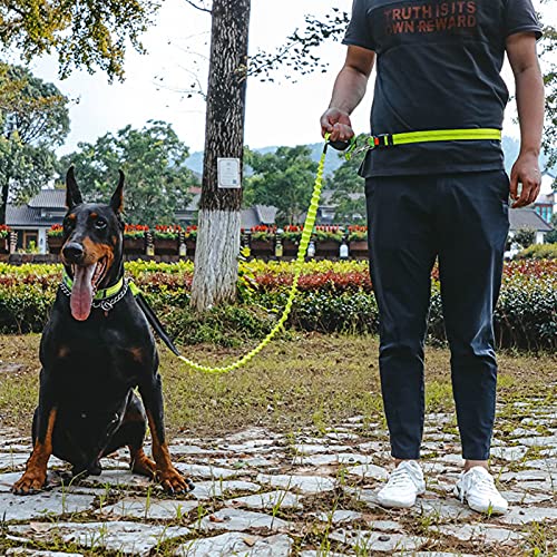 collar de perro mediano Fashion Straight New Elastic Running Traction Cinturón Collares de perro Places de correa Arneses Multifuncionales Contratable Productos para mascotas El precio de collar de ad