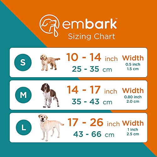 Collar de perro Urbano Embark – Collares para perros medianos y grandes (BOHO, mediano)