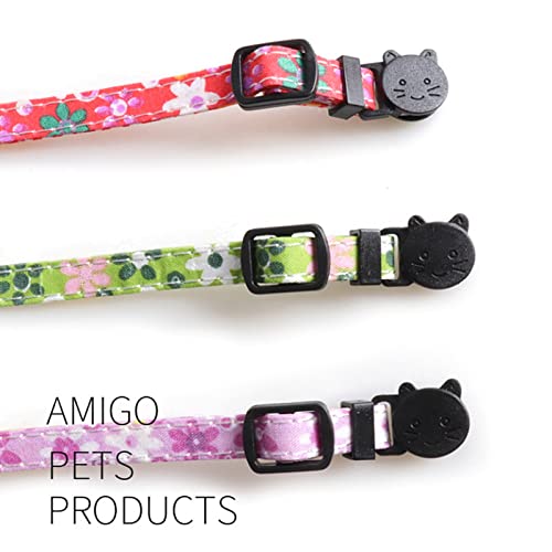 Collar para mascotas extraíble color vibrante accesorio para mascotas al aire libre caminar correr collar de gato con girasol para decoración collar suave para mascotas púrpura