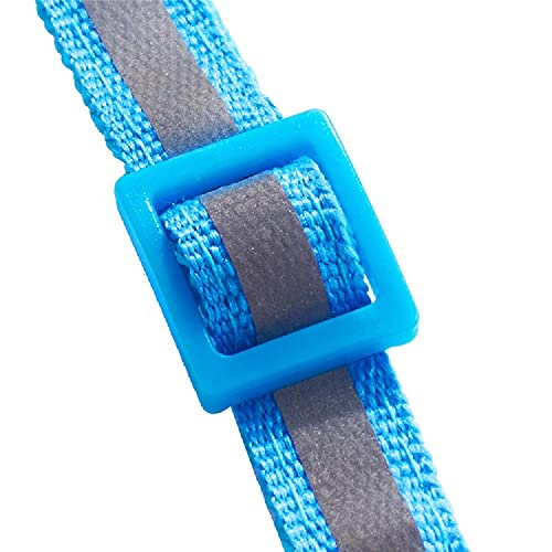 Collar reflectante para gato/gatito de liberación rápida de seguridad Hi Vis ajustable + campana (verde oscuro)