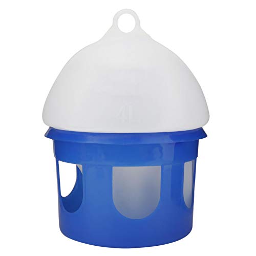 Comedero - Dispensador automático de Agua para pájaros de Gran Capacidad Bebedero(4L)
