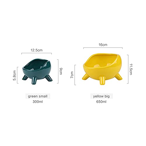 Comedero Gato y Perro Alimentadorde cerámicadel gato del perrocon el soporteCriadoAlimentos yagua de la tazapara PuppyAnimales PequeñosconejoAlimentadoresProductos for Mascotas Recipiente Comida para