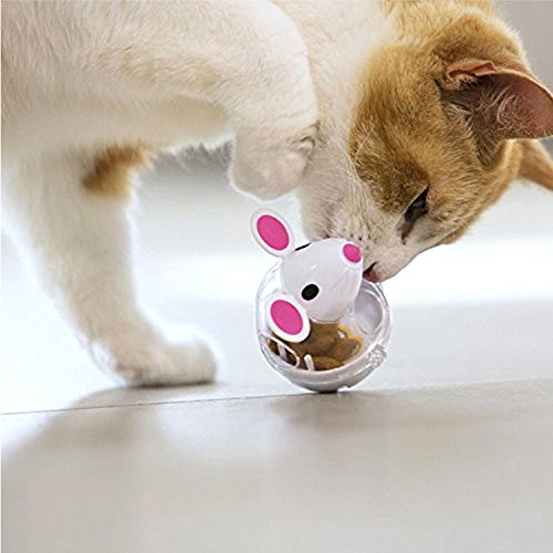 Comedero interactivo para gatos Gravitis 2018 (ratón, alimentador lento)