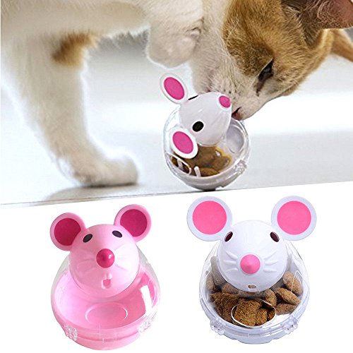 Comedero interactivo para gatos Gravitis 2018 (ratón, alimentador lento)