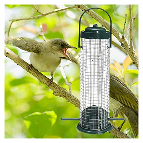 Comedero para pájaros Alimentador de aves al aire libre plástico pájaro salvaje cacahuete de cacahuete de semilla de cacahuever Hanger Suministros de aves Pájaros de aves Alimentador de pie Adecuado p