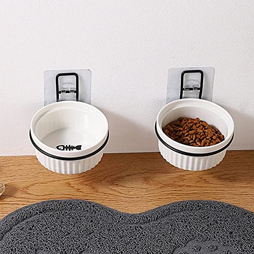 Comedero Perro Cerámico de cerámica de cerámica de cerámica tazones for perros domésticos de gato de animal doméstico Producto de alimentación de alimentos for gatos for perros de gato suministros for