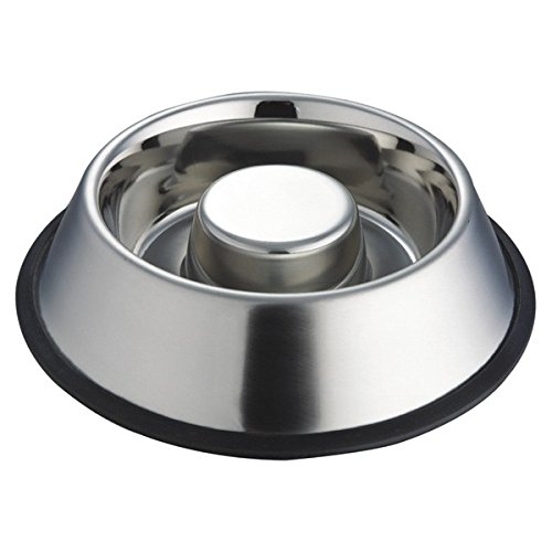 Comedero perros inox. slow feed Wuapu