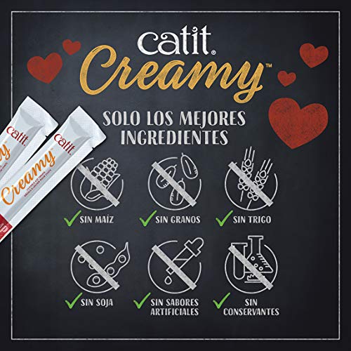 Comida húmeda para Gatos Catit Catit Creamy At·n 4x10g