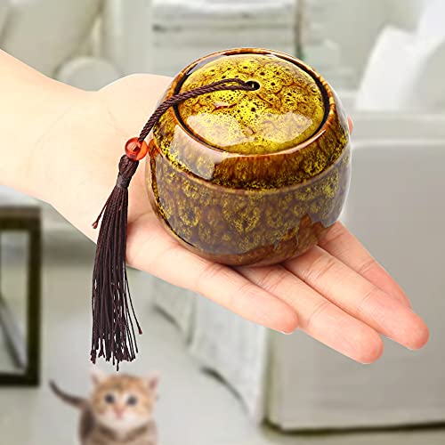 ConBlom Urnas pequeñas para Cenizas humanas, Mini urnas para Cenizas para Adultos, Mini Urnas de Cremación Funeraria, Urnas para Mascotas, Perros, Gatos, Cenizas, urnas