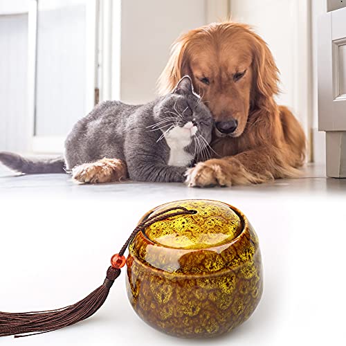 ConBlom Urnas pequeñas para Cenizas humanas, Mini urnas para Cenizas para Adultos, Mini Urnas de Cremación Funeraria, Urnas para Mascotas, Perros, Gatos, Cenizas, urnas